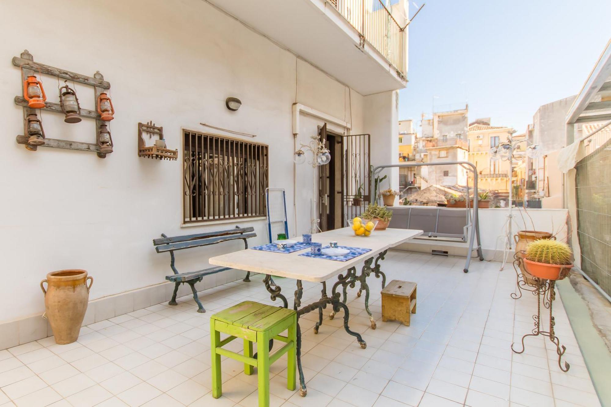 Arte House In The Historical Catania - Happy Rentals Exteriér fotografie